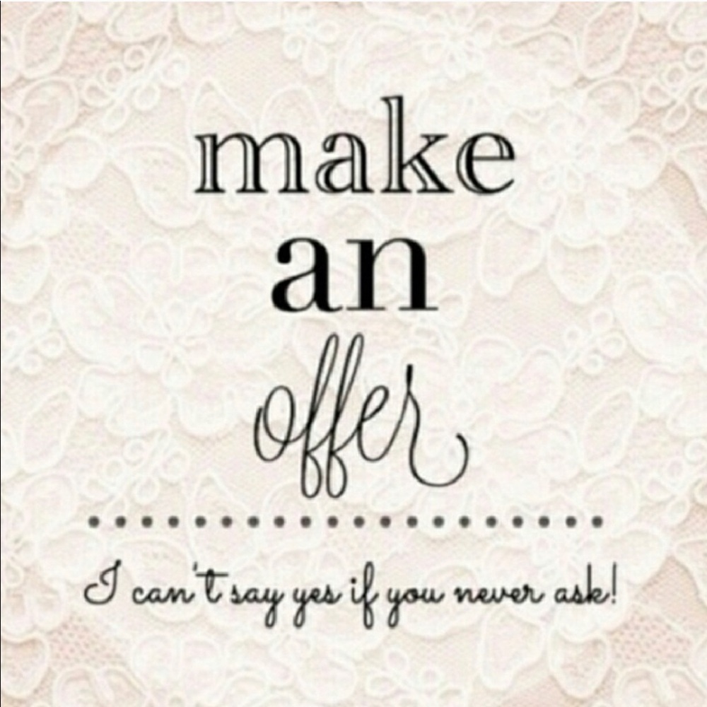 Make me an offer!